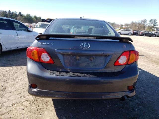 1NXBU4EEXAZ379460 - 2010 TOYOTA COROLLA BASE GRAY photo 6