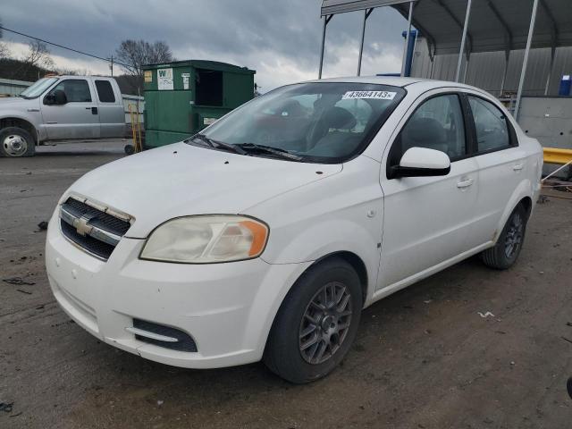 KL1TD566X7B117777 - 2007 CHEVROLET AVEO BASE WHITE photo 1