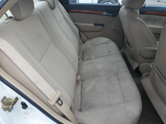 KL1TD566X7B117777 - 2007 CHEVROLET AVEO BASE WHITE photo 10