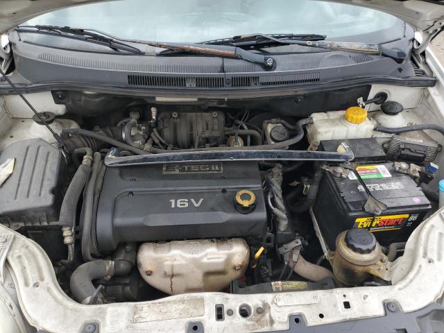 KL1TD566X7B117777 - 2007 CHEVROLET AVEO BASE WHITE photo 11