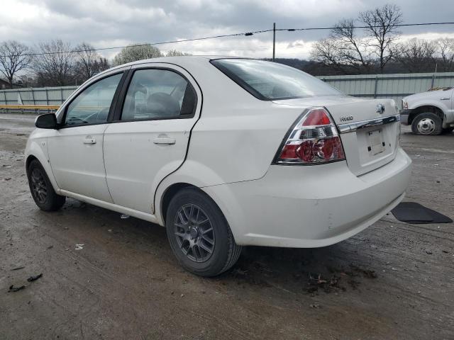 KL1TD566X7B117777 - 2007 CHEVROLET AVEO BASE WHITE photo 2