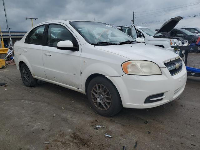 KL1TD566X7B117777 - 2007 CHEVROLET AVEO BASE WHITE photo 4