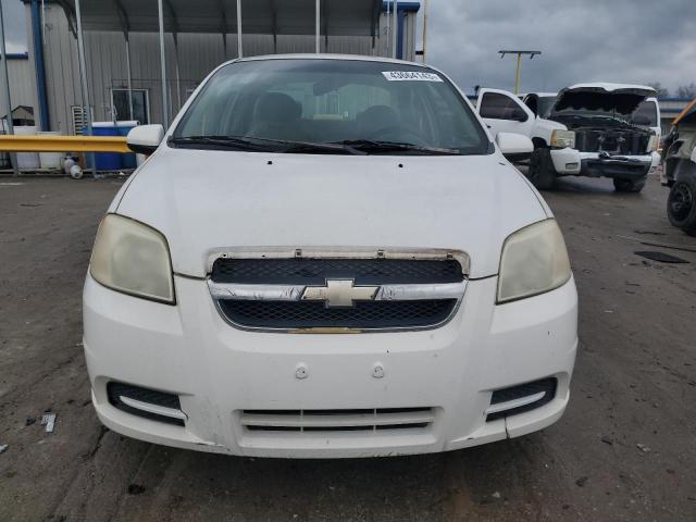 KL1TD566X7B117777 - 2007 CHEVROLET AVEO BASE WHITE photo 5