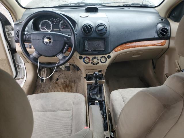 KL1TD566X7B117777 - 2007 CHEVROLET AVEO BASE WHITE photo 8