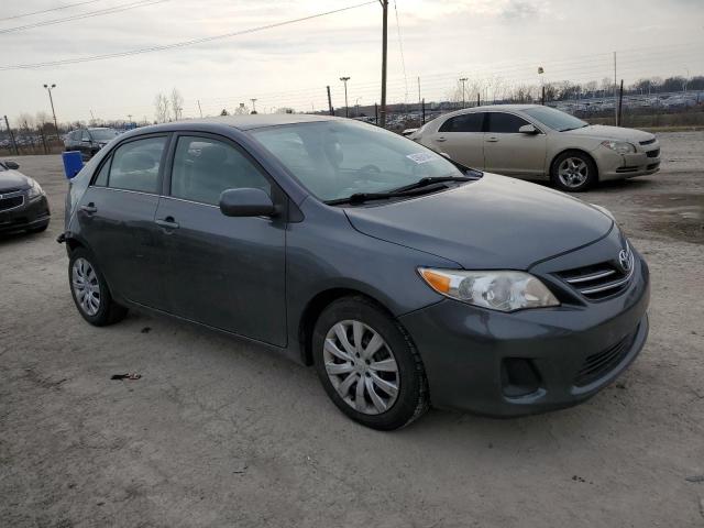 2T1BU4EE8DC088963 - 2013 TOYOTA COROLLA BASE GRAY photo 4