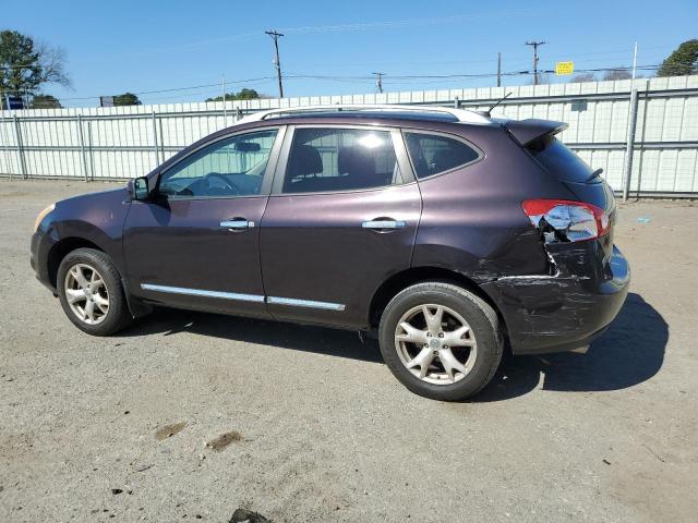 JN8AS5MT3BW173340 - 2011 NISSAN ROGUE S PURPLE photo 2