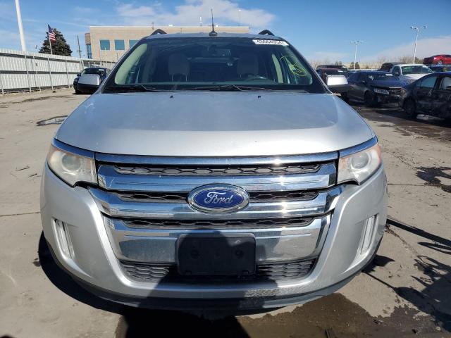 2FMDK3JC0BBB67347 - 2011 FORD EDGE SEL SILVER photo 5