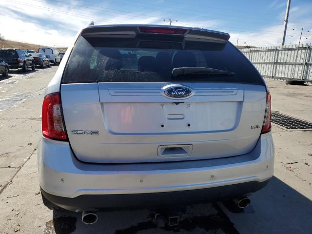 2FMDK3JC0BBB67347 - 2011 FORD EDGE SEL SILVER photo 6