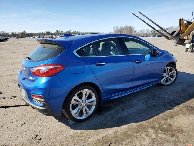 3G1BF6SMXHS509794 - 2017 CHEVROLET CRUZE PREMIER BLUE photo 3