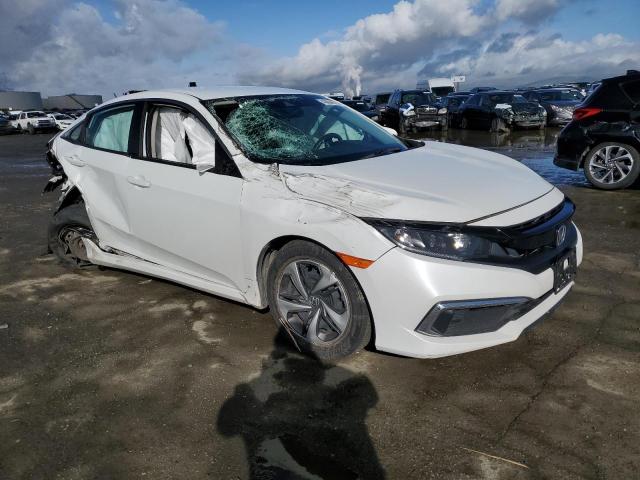 19XFC2F61LE201944 - 2020 HONDA CIVIC LX WHITE photo 4