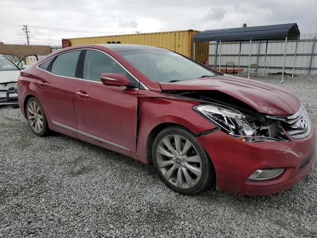 KMHFH4JG5DA257933 - 2013 HYUNDAI AZERA GLS BURGUNDY photo 4