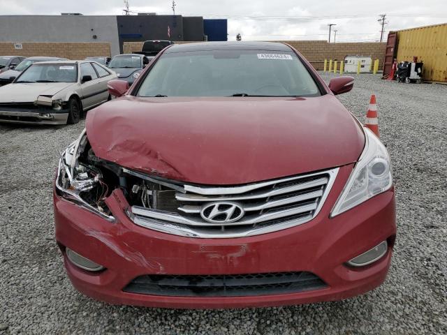 KMHFH4JG5DA257933 - 2013 HYUNDAI AZERA GLS BURGUNDY photo 5