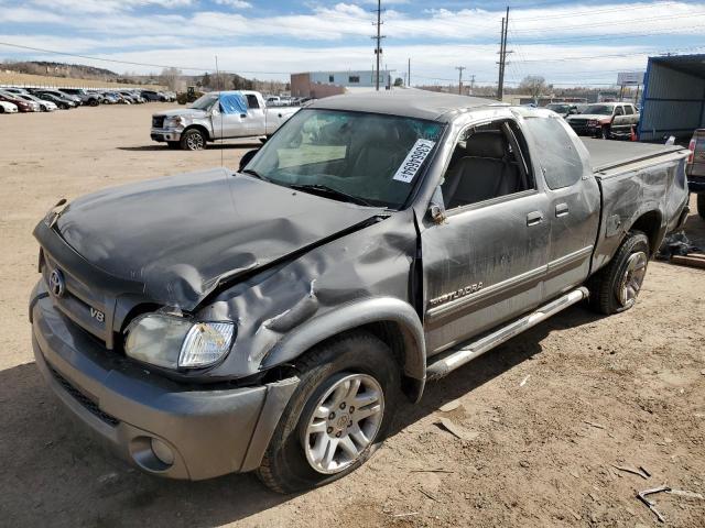 5TBBT48163S396966 - 2003 TOYOTA TUNDRA ACCESS CAB LIMITED GRAY photo 1