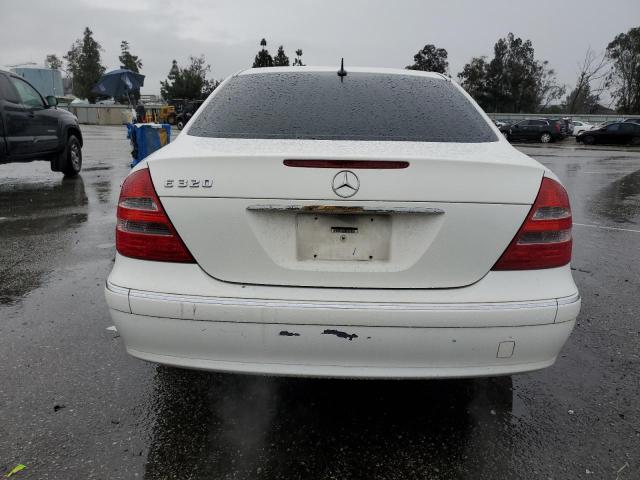 WDBUF65J94A552745 - 2004 MERCEDES-BENZ E 320 WHITE photo 6