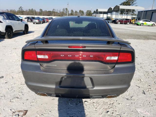 2B3CL3CG7BH554408 - 2011 DODGE CHARGER GRAY photo 6