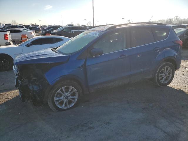 1FMCU0HD2KUB23878 - 2019 FORD ESCAPE SEL BLUE photo 1