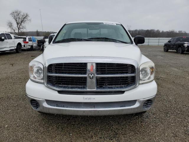 1D7HA16N67J575903 - 2007 DODGE RAM 1500 ST WHITE photo 5