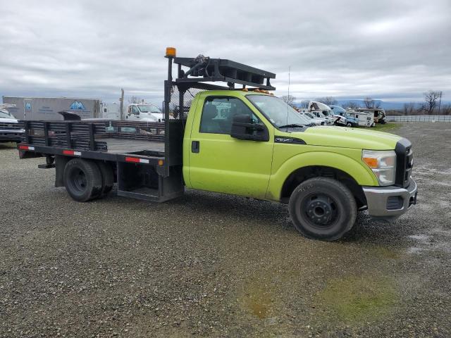 1FDRF3G61CEB93280 - 2012 FORD F350 SUPER DUTY GREEN photo 4