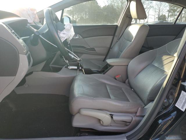 2HGFB2F94CH506616 - 2012 HONDA CIVIC EXL შავი ფოტო 7