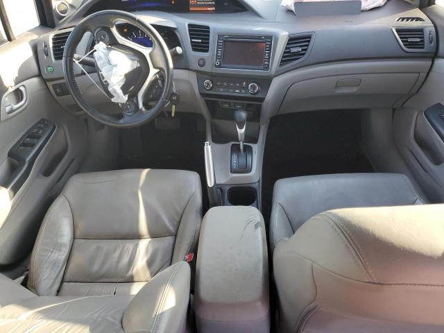 2HGFB2F94CH506616 - 2012 HONDA CIVIC EXL შავი ფოტო 8