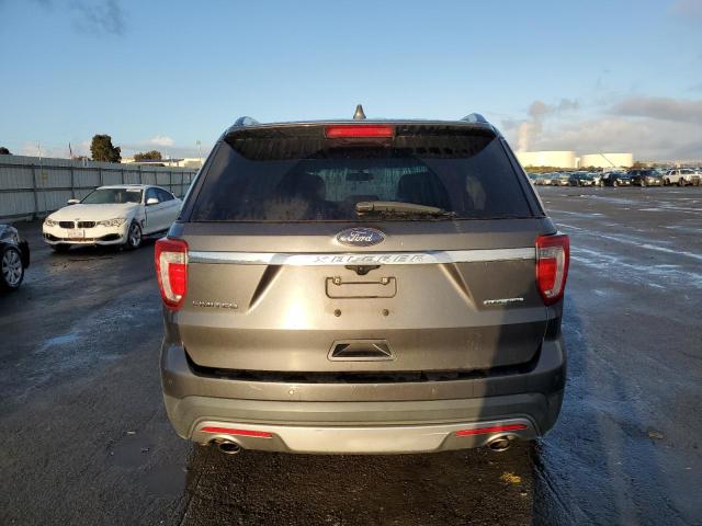 1FM5K7F84GGA88358 - 2016 FORD EXPLORER LIMITED GRAY photo 6