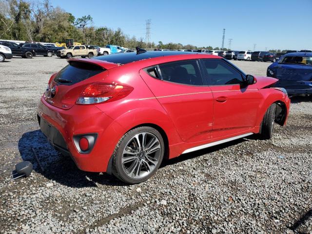 KMHTC6AE4GU274706 - 2016 HYUNDAI VELOSTER TURBO RED photo 3