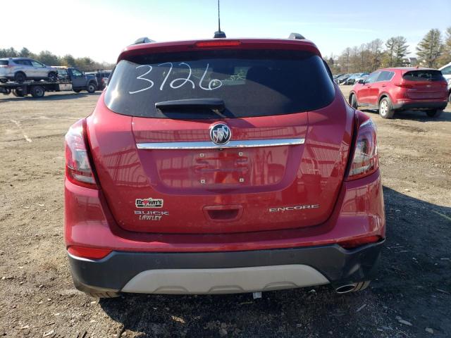 KL4CJDSB1JB693726 - 2018 BUICK ENCORE PREMIUM RED photo 6