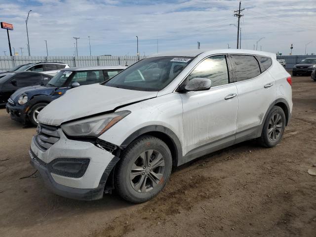 5XYZT3LB0EG163830 - 2014 HYUNDAI SANTA FE WHITE photo 1