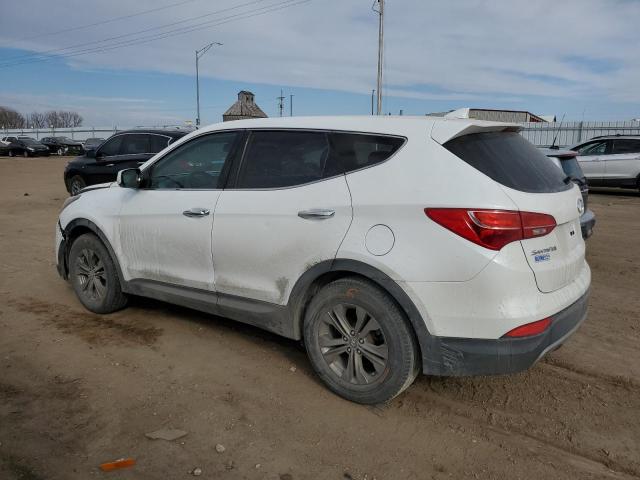 5XYZT3LB0EG163830 - 2014 HYUNDAI SANTA FE WHITE photo 2