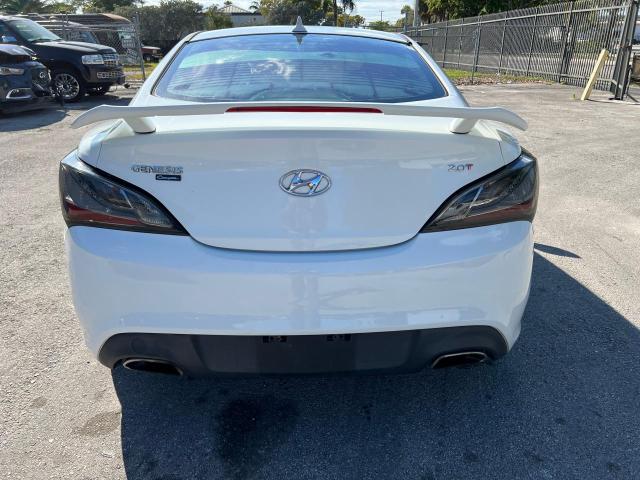 KMHHT6KD6BU043276 - 2011 HYUNDAI GENESIS CO 2.0T WHITE photo 6