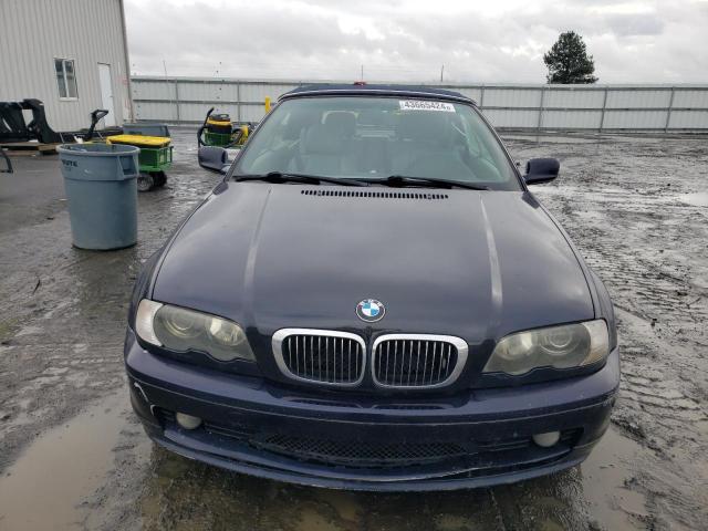 WBABS33431JY58039 - 2001 BMW 325 CI BLUE photo 5