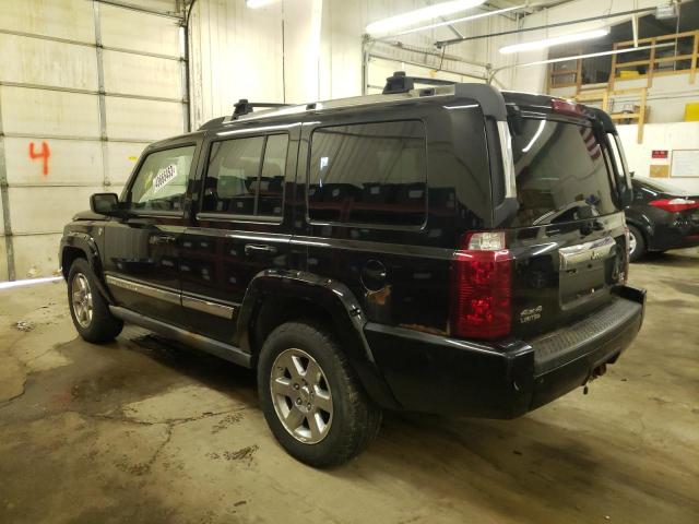 1J8HG58296C269017 - 2006 JEEP COMMANDER LIMITED BLACK photo 2