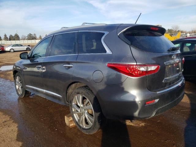 5N1AL0MM9FC560207 - 2015 INFINITI QX60 GRAY photo 2