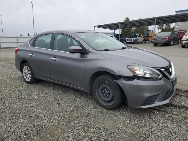 3N1AB7AP5KY313172 - 2019 NISSAN SENTRA S GRAY photo 4