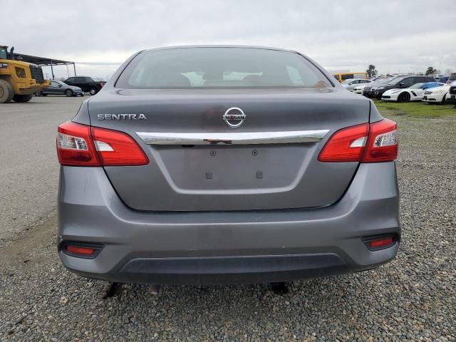 3N1AB7AP5KY313172 - 2019 NISSAN SENTRA S GRAY photo 6