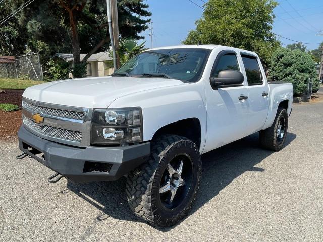 3GCPKSE71DG102953 - 2013 CHEVROLET SILVERADO K1500 LT WHITE photo 2