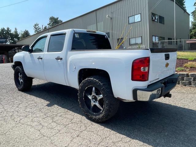 3GCPKSE71DG102953 - 2013 CHEVROLET SILVERADO K1500 LT WHITE photo 3