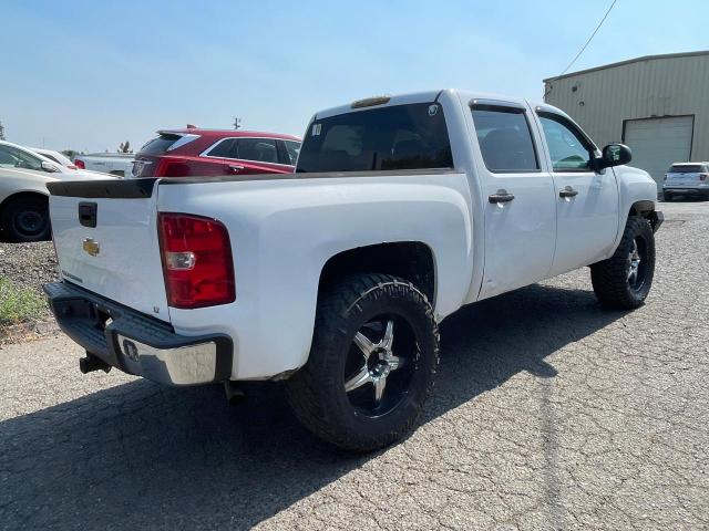 3GCPKSE71DG102953 - 2013 CHEVROLET SILVERADO K1500 LT WHITE photo 4