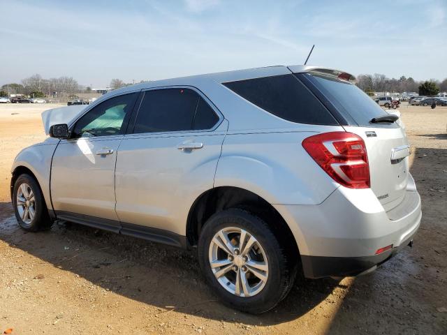 2GNALBEK2H1502257 - 2017 CHEVROLET EQUINOX LS SILVER photo 2