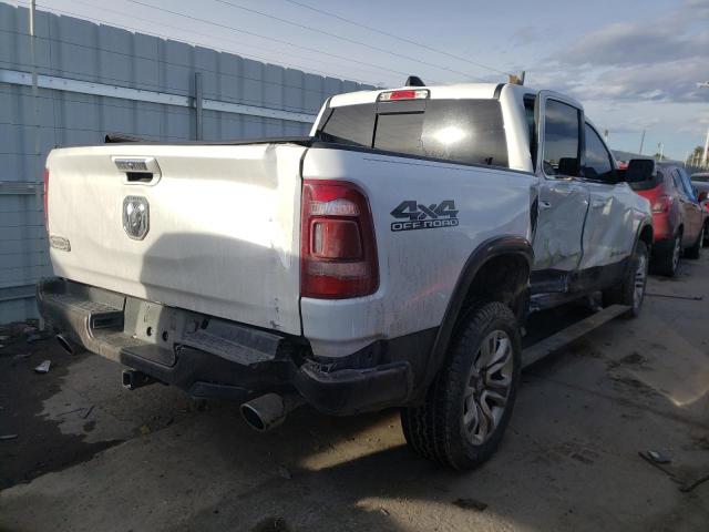 1C6SRFKT3KN627944 - 2019 RAM 1500 LONGHORN WHITE photo 3