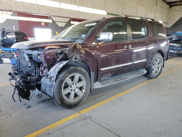 5N1BA0NF0DN615770 - 2013 NISSAN ARMADA PLATINUM BURGUNDY photo 1