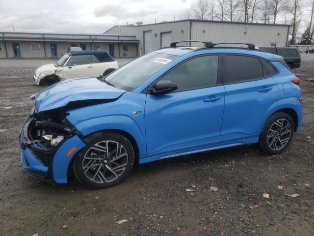 KM8K3CA38PU948140 - 2023 HYUNDAI KONA N LINE BLUE photo 1