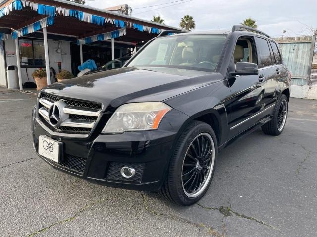 WDCGG5GBXCF861275 - 2012 MERCEDES-BENZ GLK 350 BLACK photo 2