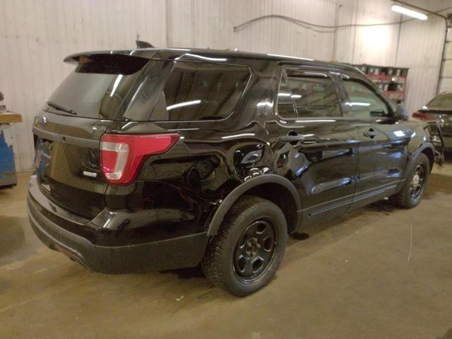 1FM5K8AR6HGC57125 - 2017 FORD EXPLORER POLICE INTERCEPTOR BLACK photo 3