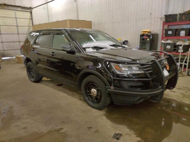 1FM5K8AR6HGC57125 - 2017 FORD EXPLORER POLICE INTERCEPTOR BLACK photo 4