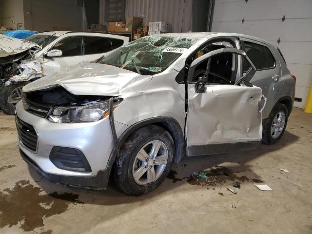 3GNCJKSBXKL321514 - 2019 CHEVROLET TRAX LS SILVER photo 1