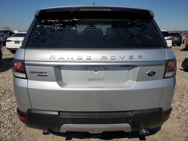 SALWR2KF4GA649245 - 2016 LAND ROVER RANGE ROVE HSE SILVER photo 6