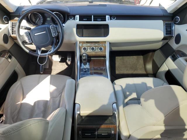 SALWR2KF4GA649245 - 2016 LAND ROVER RANGE ROVE HSE SILVER photo 8