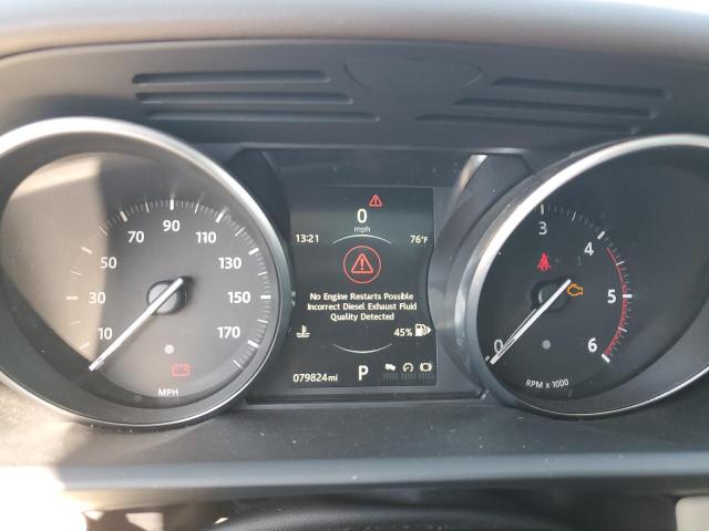 SALWR2KF4GA649245 - 2016 LAND ROVER RANGE ROVE HSE SILVER photo 9