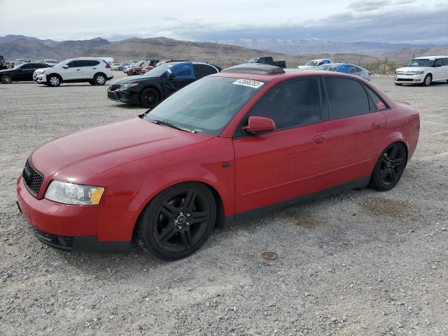 WAULC68E43A262154 - 2003 AUDI A4 1.8T QUATTRO RED photo 1